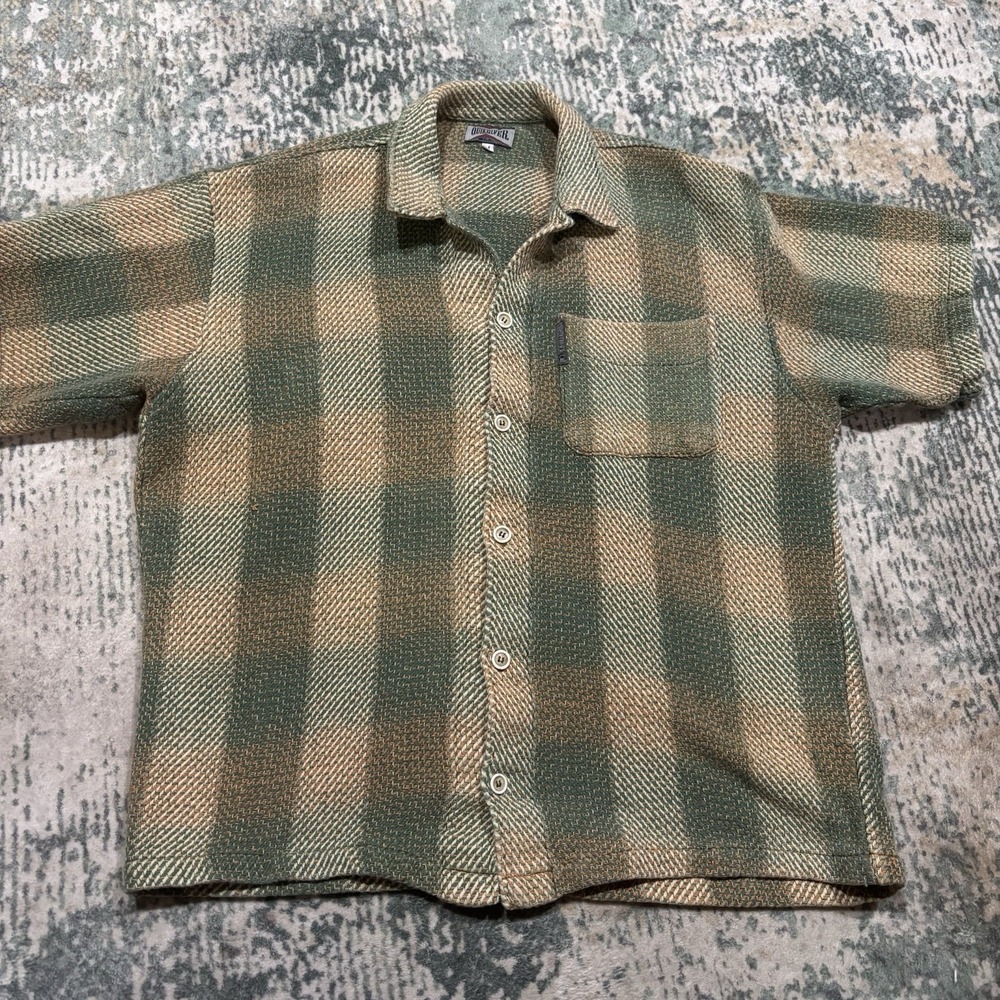 90s Quicksilver Heavyweight Men's Shirt ‎ Medium Woven RARE